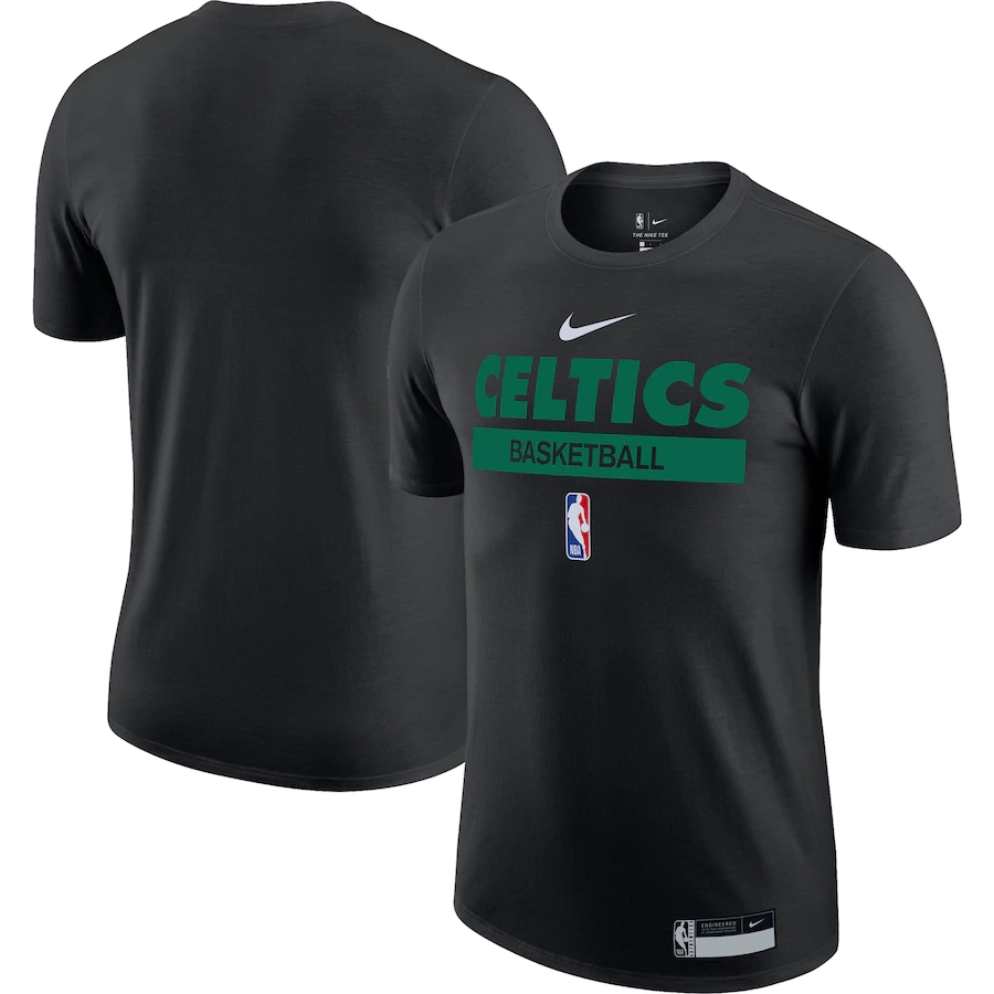 Men's Boston Celtics Black 2022/23 Legend On-Court Practice Performance T-Shirt
